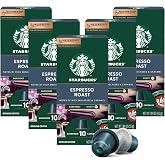 Starbucks by Nespresso Original, Dark Roast Espresso, 50-count | Capsules, Espresso Coffee Pods