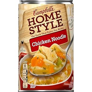 Campbell's Homestyle Soup, Chicken Noodle, 18.6 oz. (Pack of 12)