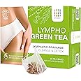 Bruizex Lymphatic Green Tea, Lymphatic Drainage Cleanse & Detox, Natural Herbal Blend for Lymphatic System Health, Post Surgery Recovery Liposuction, BBL, Tummy Tuck, Lipedema & Lymphedema, 30-Pack