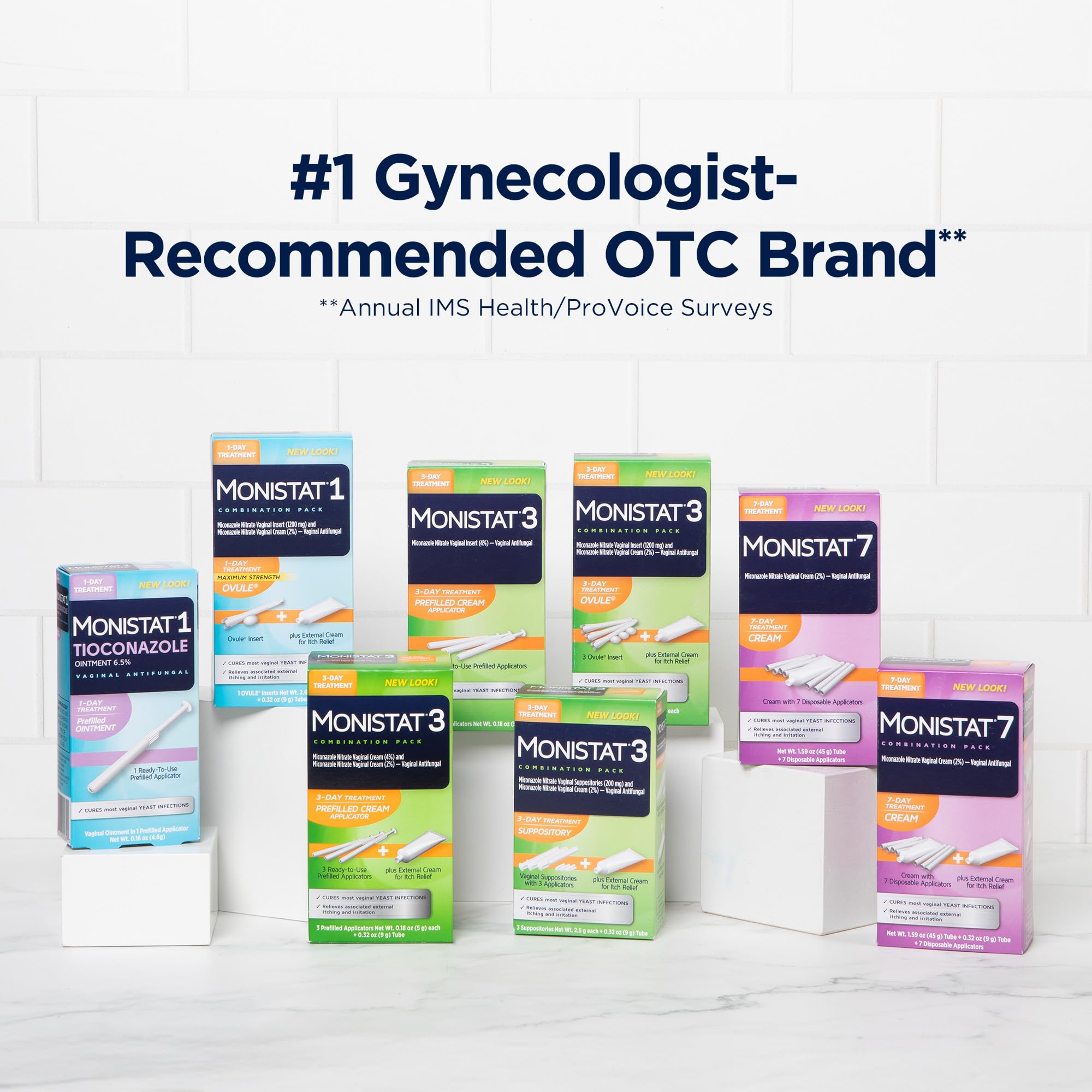 Monistat 1 Day Yeast Infection Treatment for Women, 1 Miconazole Ovule Insert & External Monistat Anti-Itch Cream Bundle