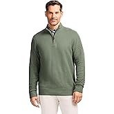Izod Mens Luxury Classics Quarter Zip Sweater