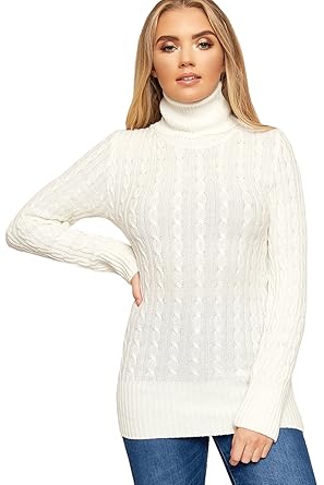 cream cable knit jumper dress