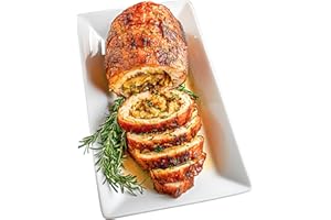 CREOLE FOODS Creole Food Turducken (Cornbread Stuffing, 5lb) - Gourmet Stuffed Poultry Delight - Pre-Seasoned and Ready for Cooking to Simplify Your Holiday Cooking - A Suculent Trio of Turkey, Duck, and Chicken - Elevate your Holiday Dining Experience and Savor the Incredible Flavor and Depth in Every Bite