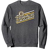 Boston Bruins Retro Performer Dark Heather Sweatshirt