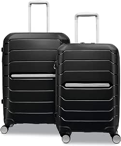 Samsonite Freeform – Maleta rígida, expandible con ruedas dobles  giratorias, Negro), 80242-1041 : Ropa, Zapatos y Joyería - Amazon.com