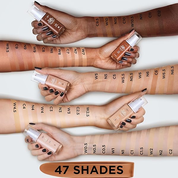 L’OREAL PARIS TRUE MATCH SUPER-BLENDABLE FOUNDATION, MEDIUM COVERAGE LIQUID FOUNDATION MAKEUP, N5.5, MEDIUM, 1 FL OZ
