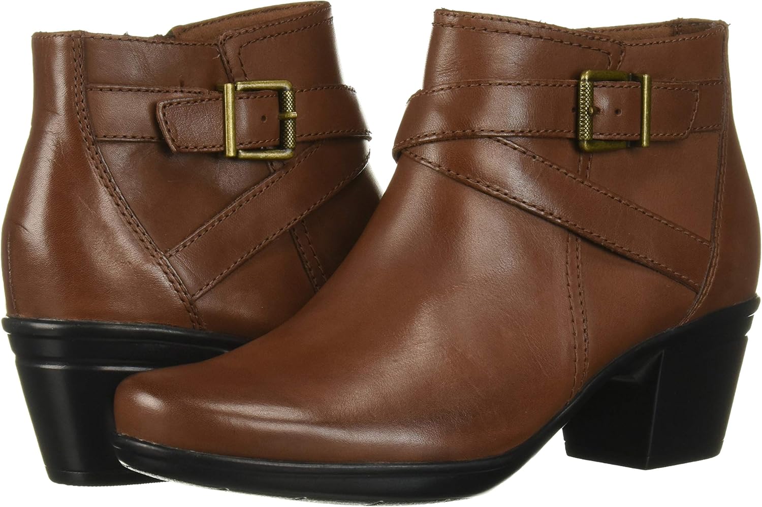 clarks emslie twist women's high heel ankle boots