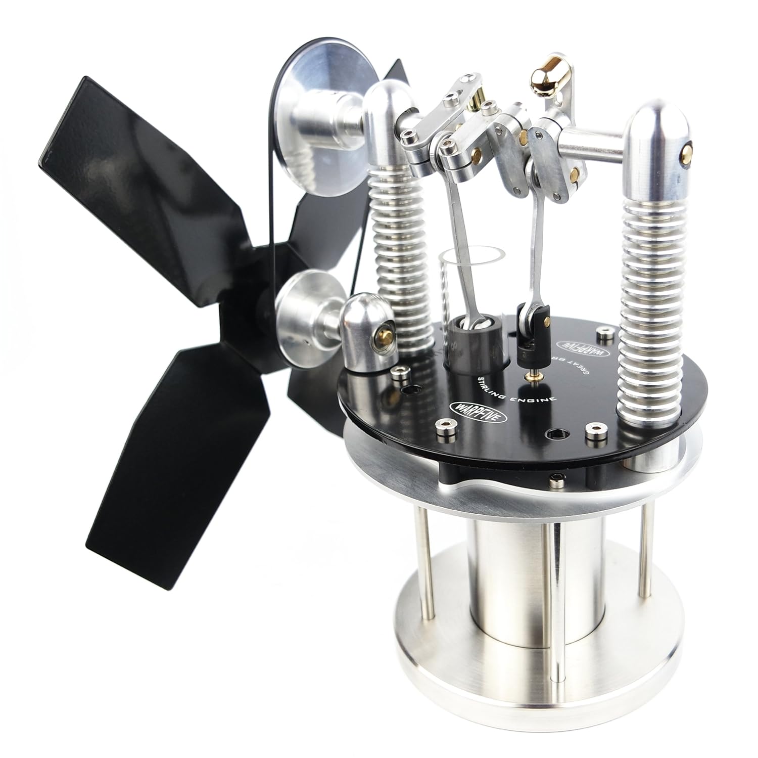 Kleine Ofenventilator Offener Kamin Ventilator Stirling Motorantrieb F