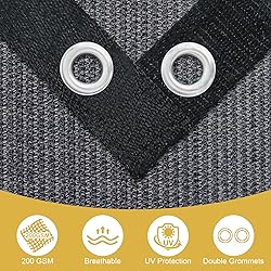 Shade&Beyond 90% Sun Shade Cloth with