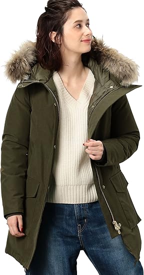 Amazon ユナイテッドアローズ グリーンレーベル リラクシング United Arrows Green Label Relaxing Cb ハッスイ マウンテンダウン コート Long 6730 Olive 67 36 コート ジャケット 通販