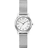 Timex Women's T2P457 Casey Dress Silver-Tone Stainless Steel Mesh Bracelet Watch