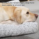 KSIIA Large Dog Bed Washable Calming Crate Mattress 90x60x8cm Grey view 5