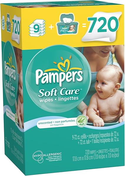 huggies pure wipes 10 x 72