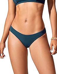 CRZ YOGA Womens Bikini Bottom Low Waisted Cheeky