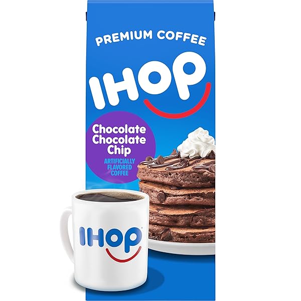 IHOP CHOCOLATE CHOCOLATE CHIP FLAVORED GROUND COFFEE, 11 OZ BAG