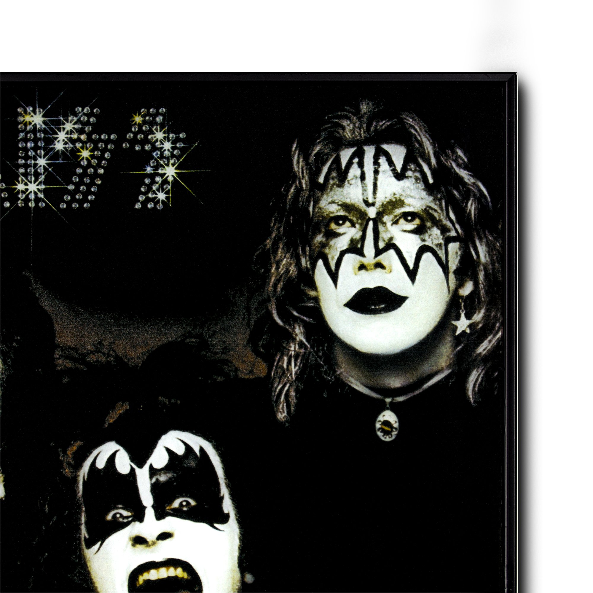 Galleon KISS “Kiss” Framed Vintage Album Cover Wall Art 70's 80's