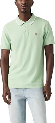 Levis Hm Polo Wood Tipping Stripe Mulled