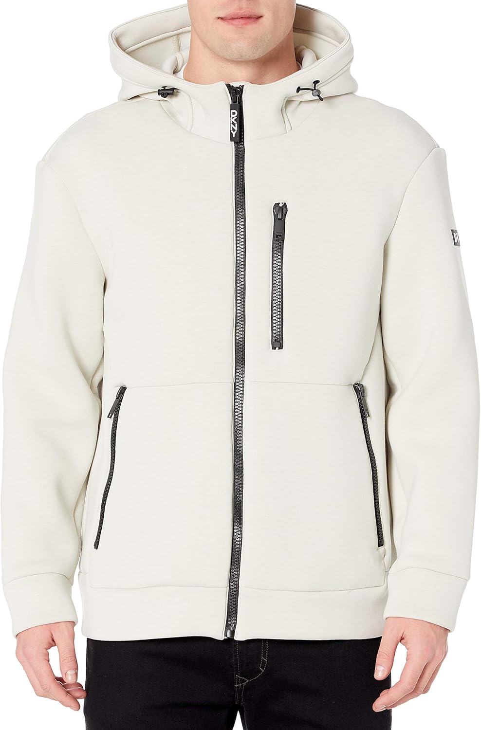 DKNY Men's Black Coat Amazon.co.uk Clothing