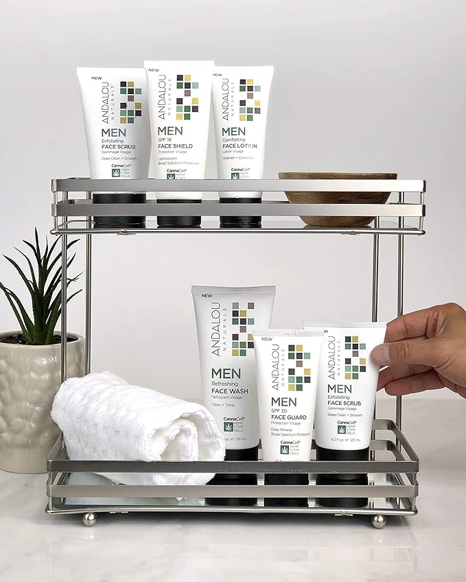 andalou men's face lotion