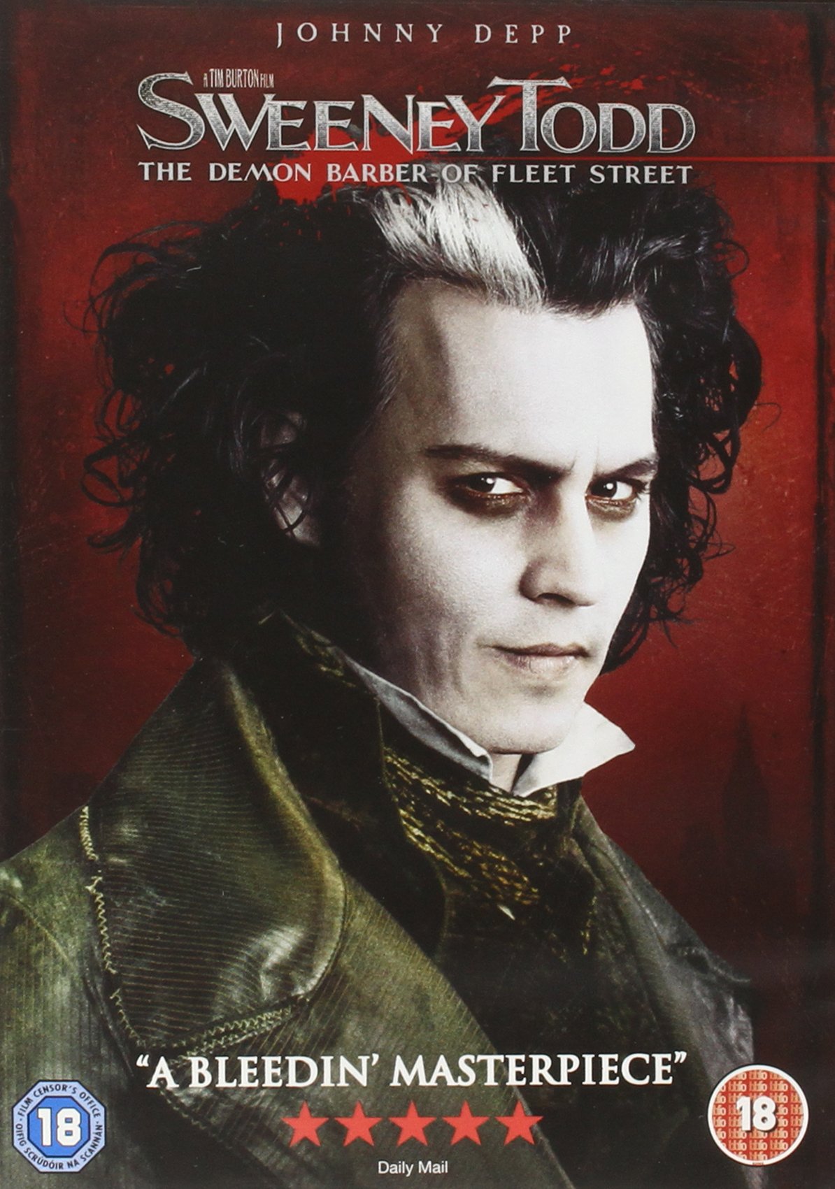 Sweeney Todd: The Demon Barber Of Fleet Street [DVD] [2008]