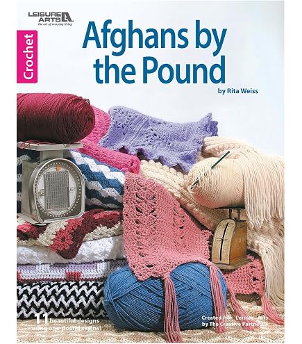 Leisure Arts Afghans & Pillows To Love Crochet Book - 7 Cozy Patterns For Blankets & Cushions - View #5