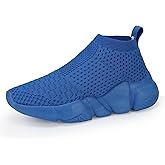 Casbeam Boys and Girls Breathable Lightweight Fashion Casual Sports Walking Shoes Running Sneakers High Top (Toddler/Little Kid Bib Kid)