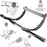 Sagler Pull up bar Doorway Heavy Duty Chin up bar Trainer for Home Gym Doorway Pull up bar or dip bar