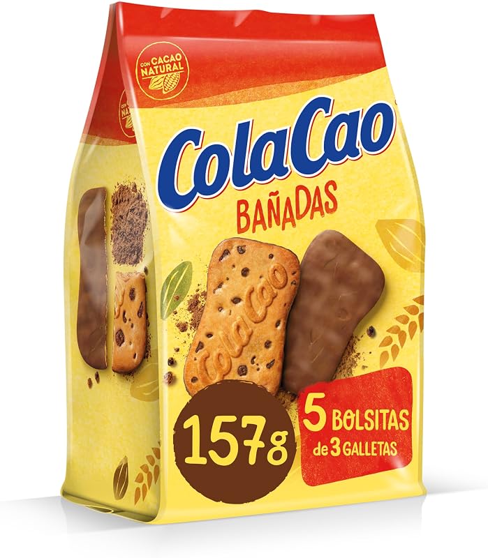 Colacao, biscoitos mergulhados, 157g