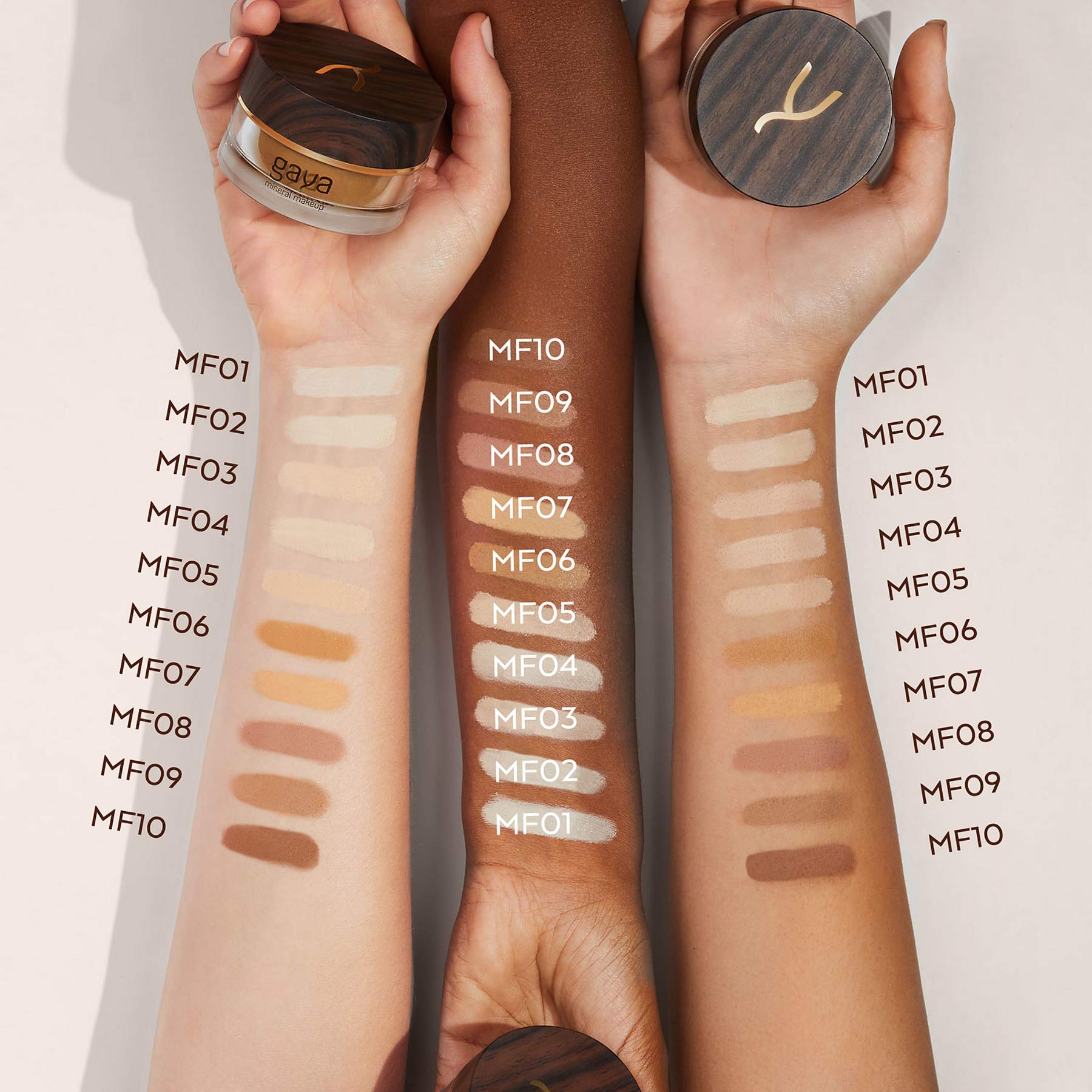 Natural Mineral Foundation Full Coverage Multipurpose Vegan Make up