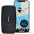 SALIND GPS Magnetic, up to 180 Days Battery - Car GPS Tracker for Vehicles, Motorcycles & Trucks, Car Tracker Device with Strong Built-in Magnet, Robust & Splash Proof - Real Time Car Tracking Device