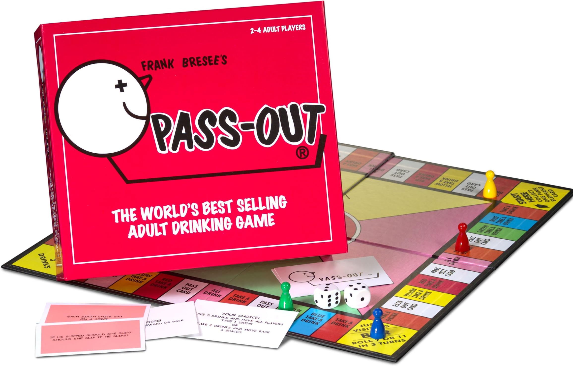 Pass Out Adult's Drinking Game