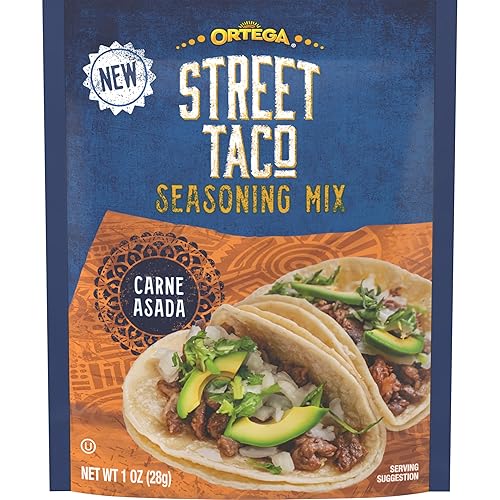 Ortega Street Taco Seasoning Mix, Carne Asada, 1 Ounce