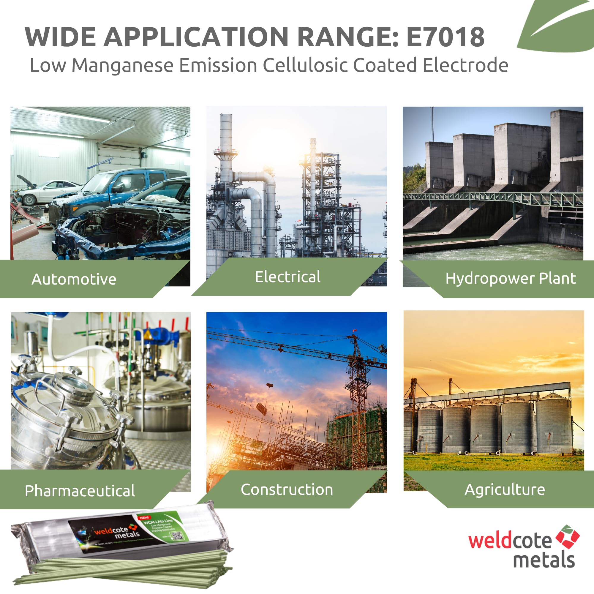 Mua Weldcote Metals 7018 Welding Rod 3/32" 10 Lbs, Low Manganese