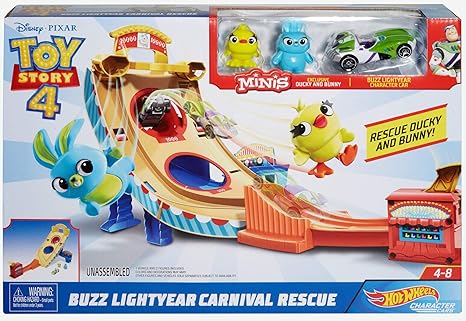 hot wheels buzz lightyear carnival rescue