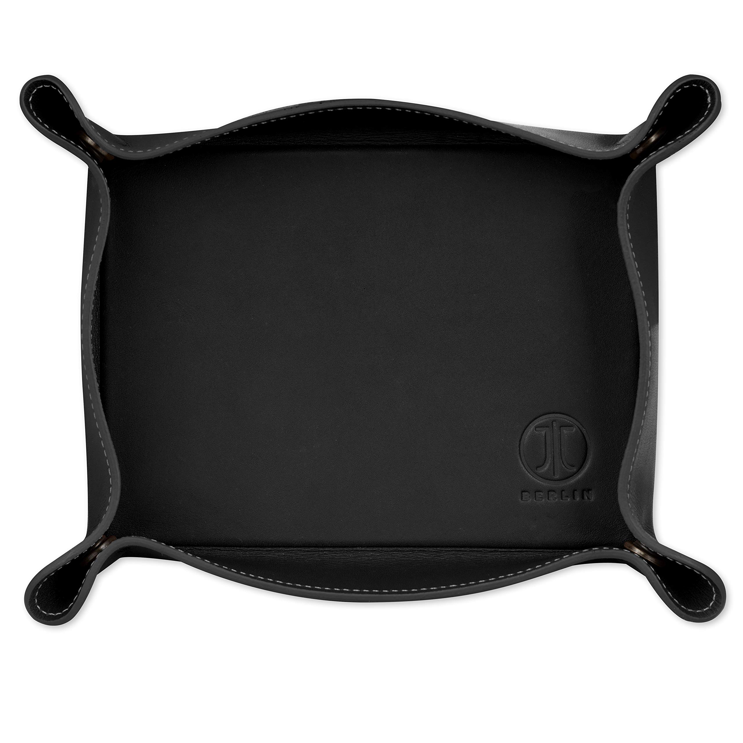 JT Berlin Kreuzberg Genuine Leather Pocket Empty 18 x 13 cm Black 10429 โ image 1