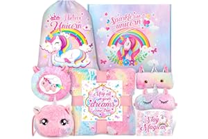 SRIZIAN Christmas Unicor Gift Set for Girls Age 3,4,5,6,7,8,9,10,11,12, Birthday Gifts for Girls, Thanksgiving Day Gifts for 