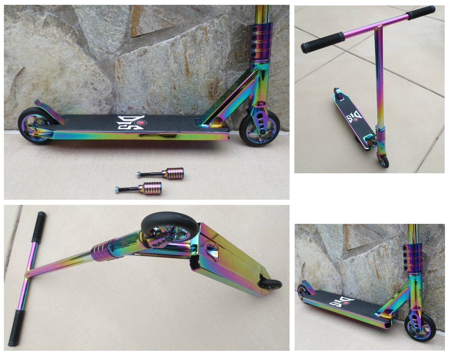 Buy Dropin Scooters Dis Slick Xl Custom Pro Complete Scooter