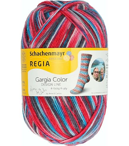 Regia Premium Merino Yak Yarn - 58% Merino Wool, 28% Polyamide, 14% Yak, 400m Per 100g Ball (Color: Raspberry)