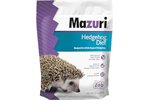 Mazuri | Nutritionally Complete Hedgehog Food | 8 Ounce (8 oz) Bag