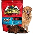 Wild Meadow Farms - Classic Beef Bites, Soft Jerky Treats for Dogs, Grain-Free & All-Natural, Ideal for Training, Portioning, and High-Value Rewards for All Breeds & Ages - 3.5 Ounce Pouch