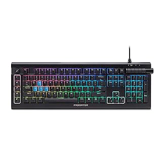 Acer PKB810 Predator Aethon 500 RGB Mechanical Kailh Blue Switch Gaming Keyboard with Anti-Ghosting, All-Key Rollover, (Black)
