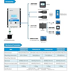 EPEVER MPPT Solar Charge Controller 40A 12V 24V