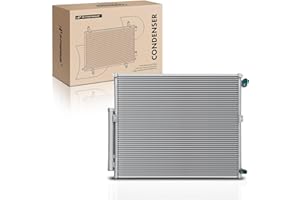 A-Premium Air Conditioning A/C Condenser Compatible with Toyota 4Runner & Lexus GX470 2003 2004 2005 2006 2007 2008 2009, 4.0