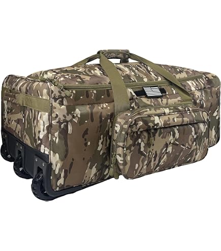 米軍　MULTICAM MERCURY キャリーケース　シーバック　送料無料 Amazon.com | Mercury Tactical Gear Mini Monster™ Rolling Duffel