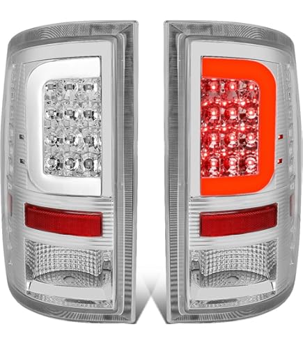 Dodge Ram Tail Lights Pair Of Tail Lights For 1994-2002 Dodge Ram 1500/2500/ 3500 - Direct Replacement Set Tail Lights For Dodge Ram 3500 - Foto 3