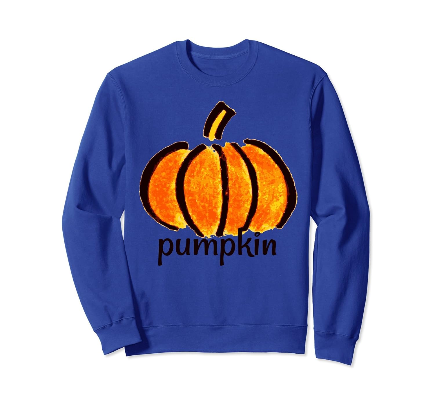 Halloween Thanksgiving Pumpkin Sweatshirt-Rose