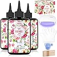 JILLSKY UV Resin Craft Kit – 300g Crystal Clear Resin With UV Light, Molds, Dried Flowers, Pigments, Jewelry Making