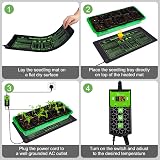 Hyindoor Waterproof Seedling Heat Mat with Thermostat 10.63" x 21.26" view 7