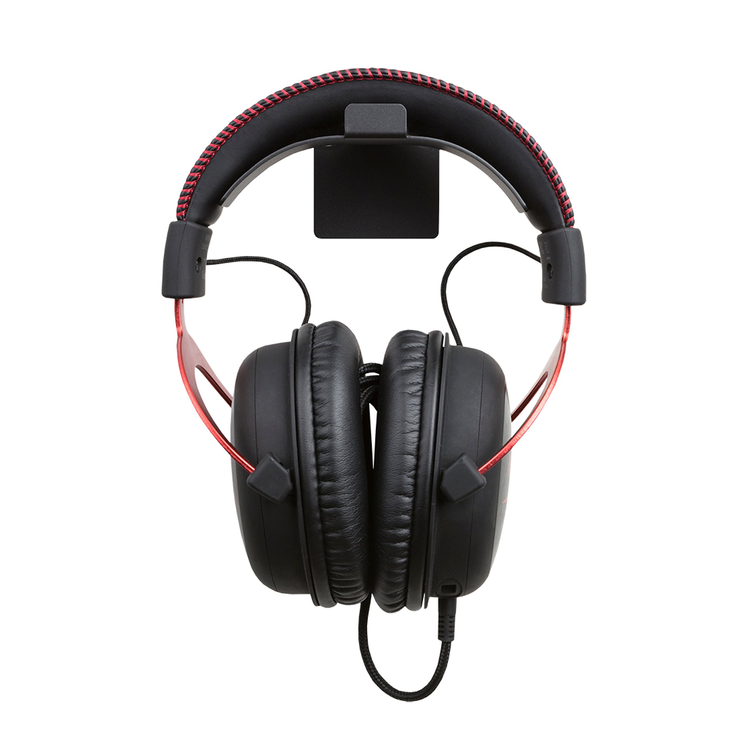 HIDEit Mounts Uni-H Universal Headset Wall Mount, Black Steel Gaming Accessories for Gaming Headsets, Headphones, VR Headsets and More