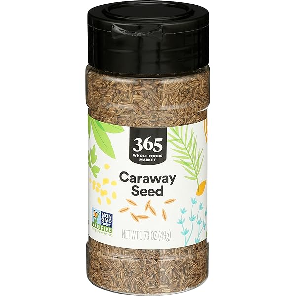 365 By Whole Foods Market Caraway Seeds - 1.73 Oz Premium Whole Spices For Baking & Cooking